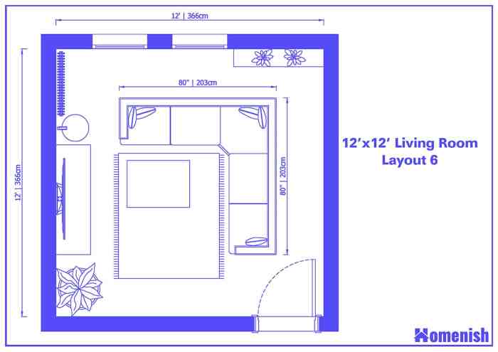 Desain rumah ukuran 12x12