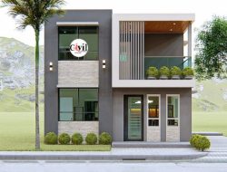 Desain Rumah Minimalis Type 21 2 Lantai