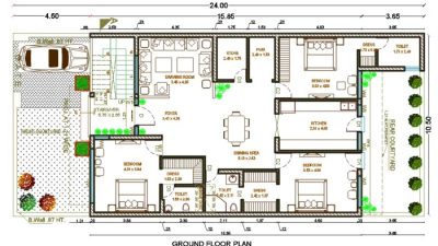 Desain rumah ukuran 8 x 17 meter