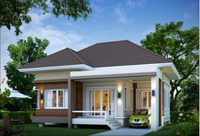 Desain rumah murah yu sing