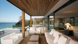 Terrace modern simple design roof ideas deck rooftop shaped outdoor digsdigs furniture sofas mattresses instead greenery potted wooden space decor