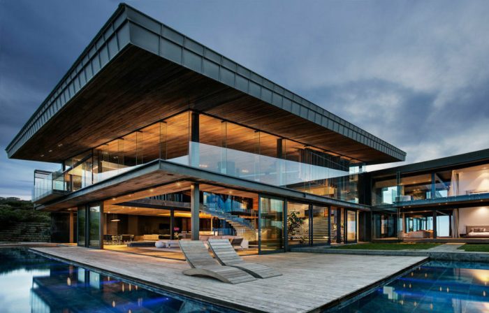 Glass houses modern designs most nature