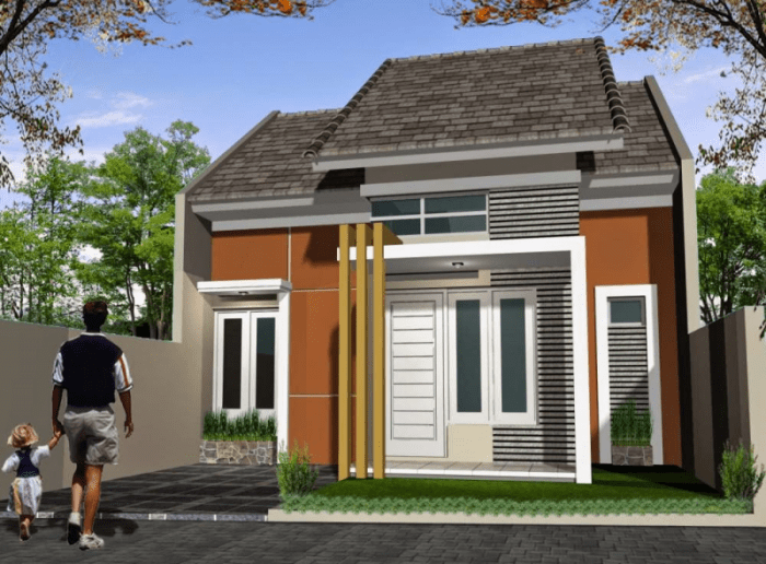 Desain rumah type 84