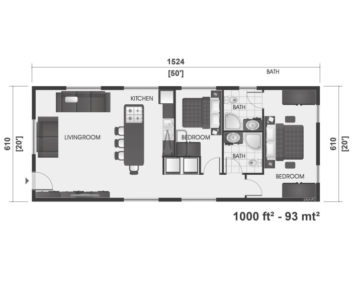 Desain rumah minimalis lahan sempit memanjang