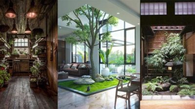 Desain Rumah Taman Indoor Tren & Inspirasi