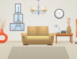 Altes Wohnzimmer Clipart Stil, Verwendung & Gestaltung