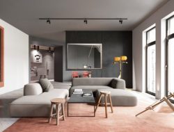 Altes Wohnzimmer modern einrichten