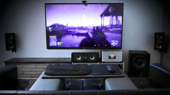 Room living pc gaming