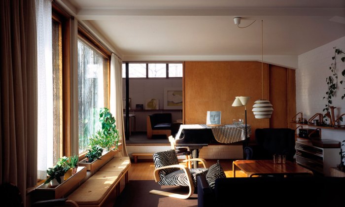 Alvar aalto aalto house wohnzimmer